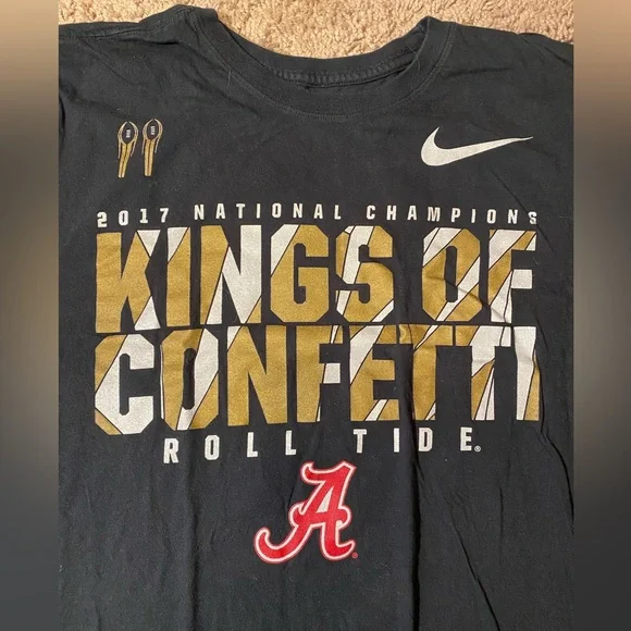 Nike Shirts Alabama Crimson Tide National Champions Adult